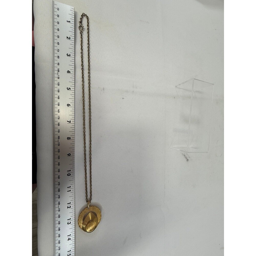vintage Continental Antimagnetic pendant watch on a chain. Necklace Needs Batter - Picture 5 of 5